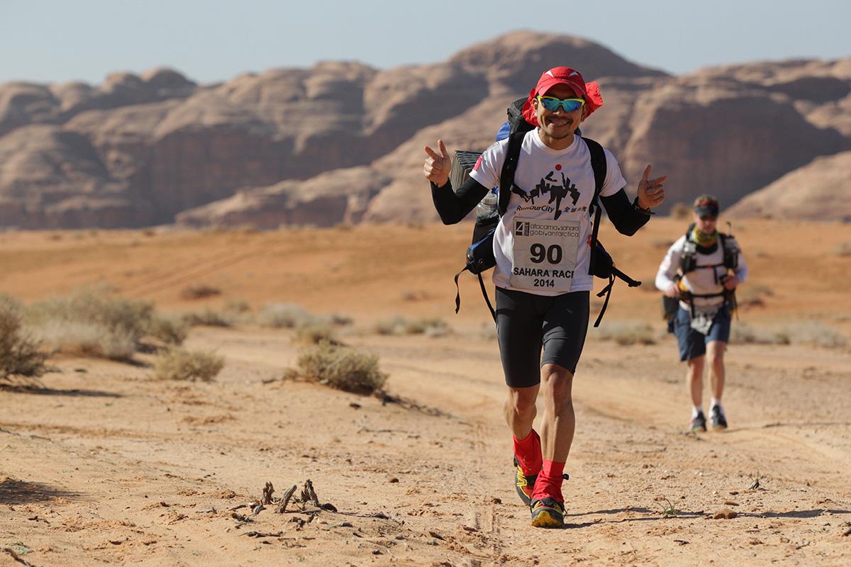 Andes set out for a marathon year in late 2014, aiming to explore his own possibilities, and experience and learn from world-class races.