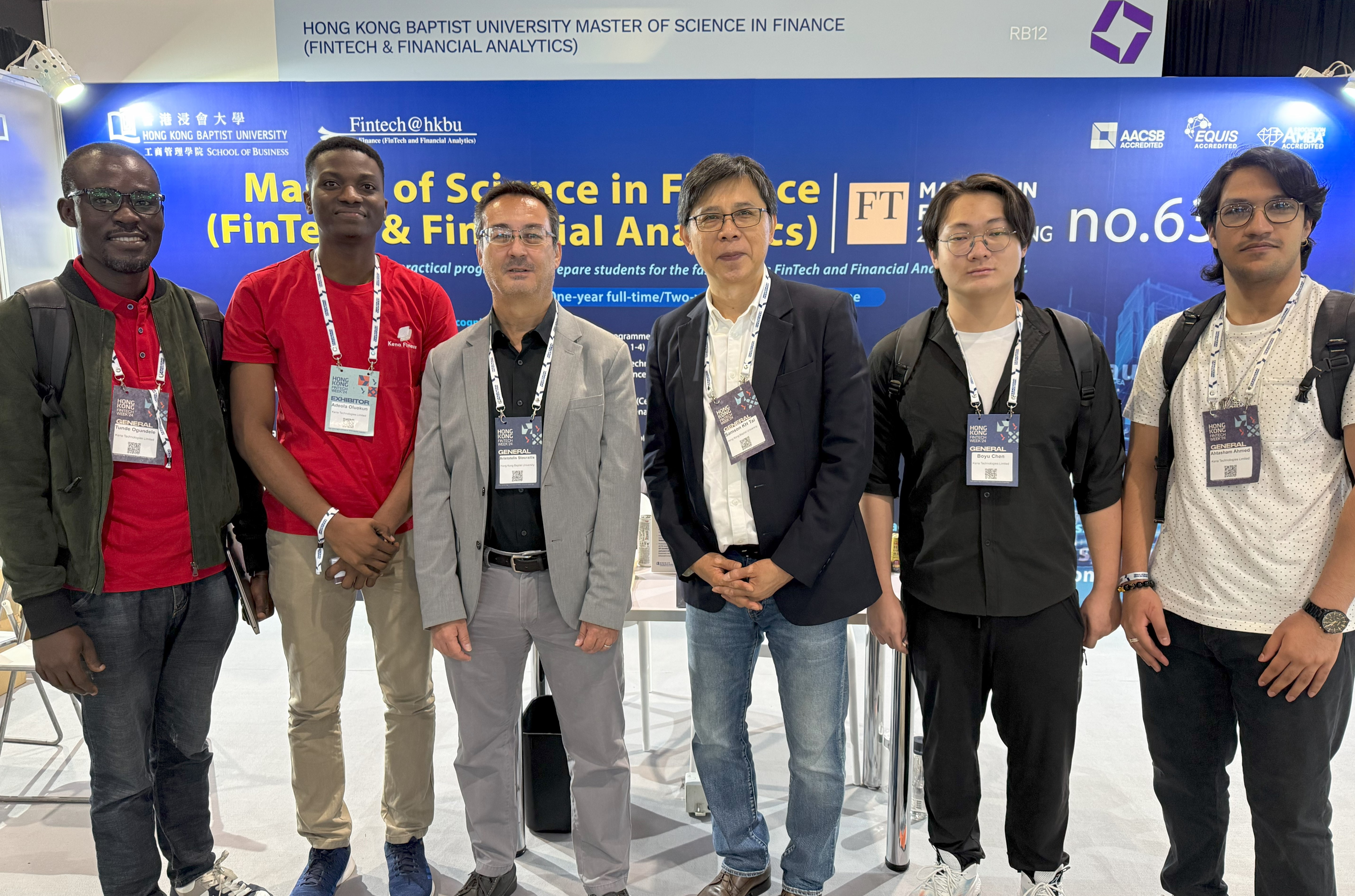 MSc in Finance (FinTech and Financial Analytics) Programme Featured at Hong Kong FinTech Week 2024