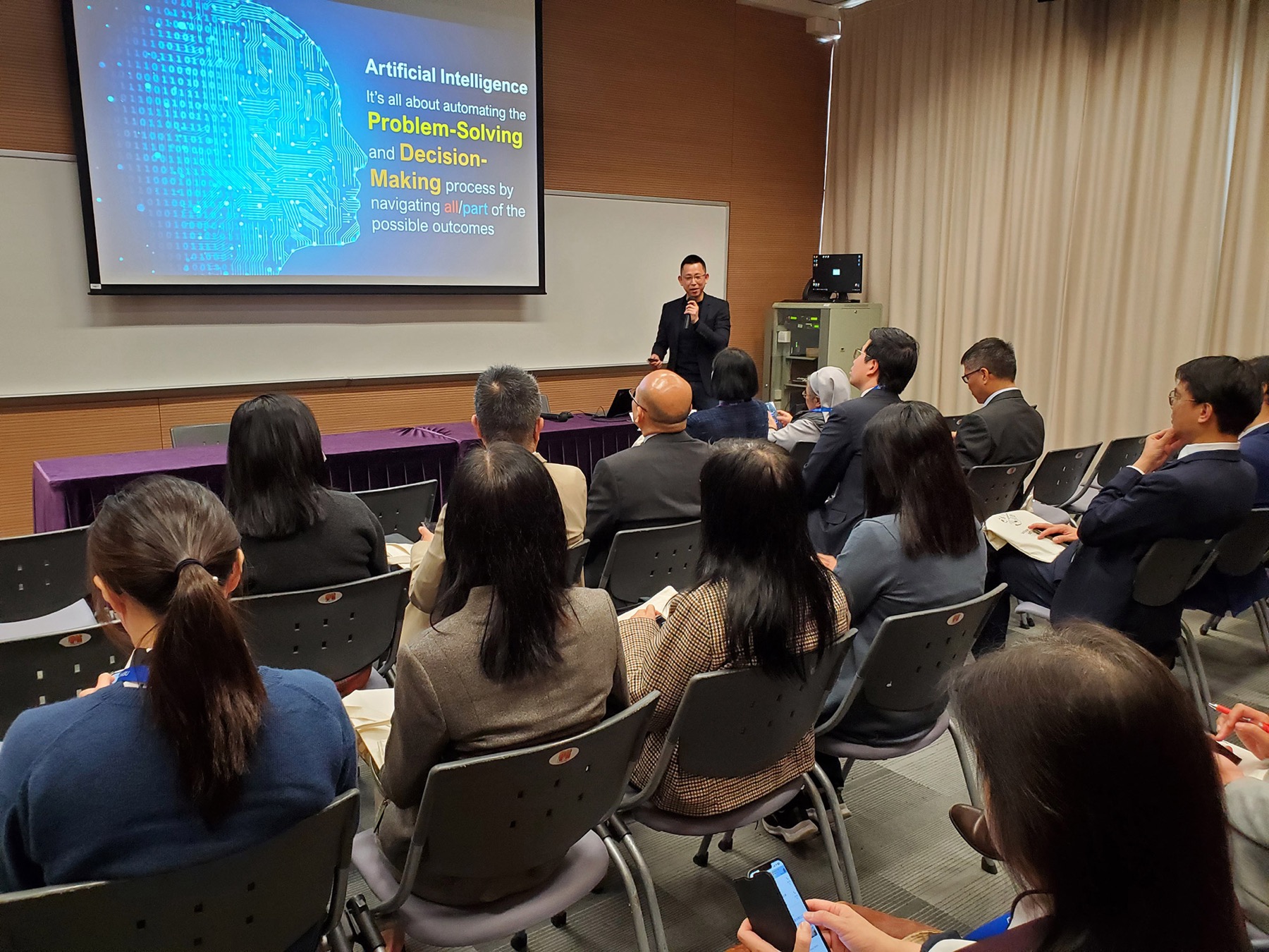 School of Business Hosts AI-Infused Session at HKBU Secondary School Principals’ Day