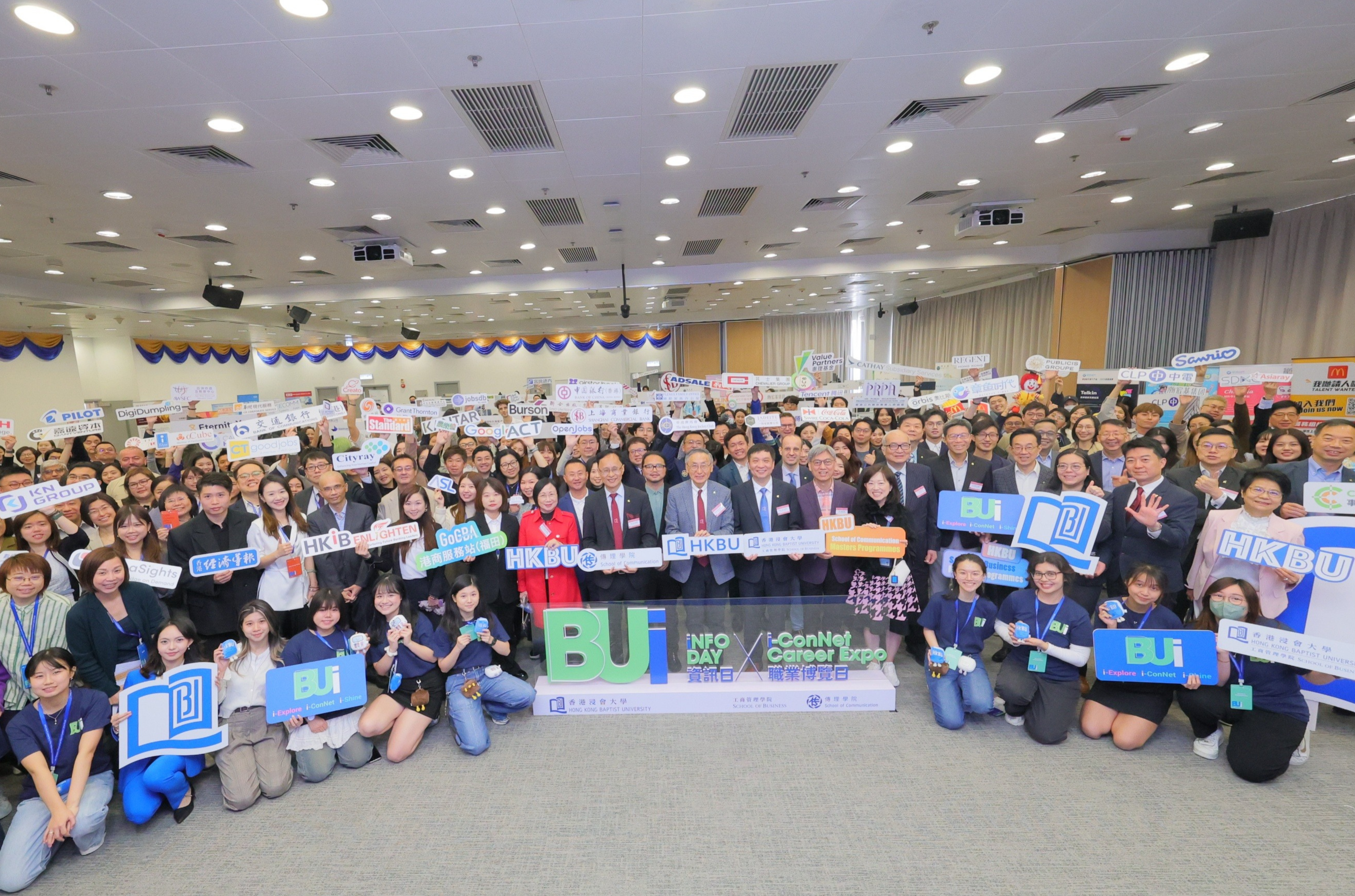The HKBU School of Business and School of Communication jointly hosted the Masters Information Day x i-ConNet Career Expo 2025. The event attracted over 1,000 attendees and facilitated connections with around 100 leading employers.