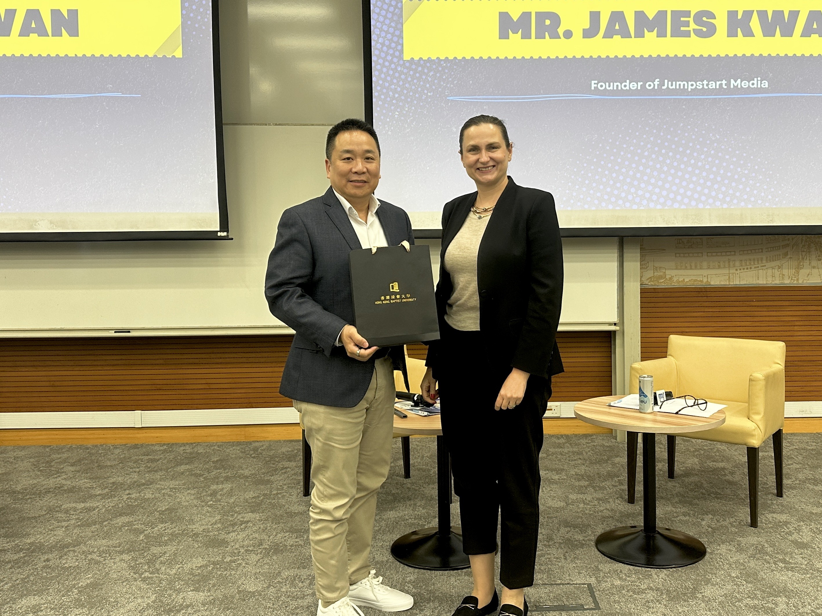 Mr. James Kwan, Chairman of Jumpstart Media, discussed his role as a super-connector, helping founders scale, fundraise, and exit in global markets.