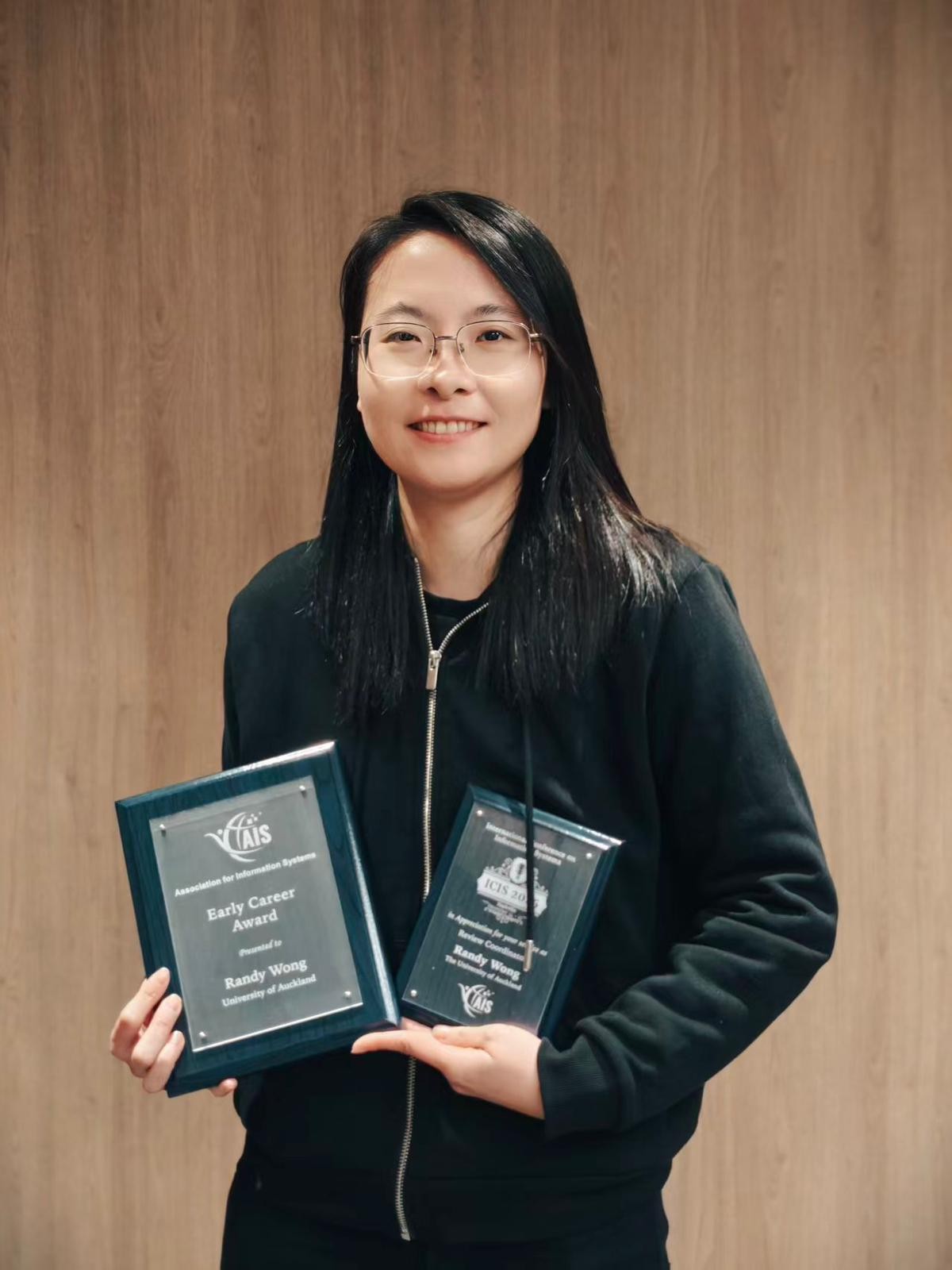 Dr Randy Wong has been recognised for her early-career contributions to Information Systems through teaching and research by the Association for Information Systems (AIS). 