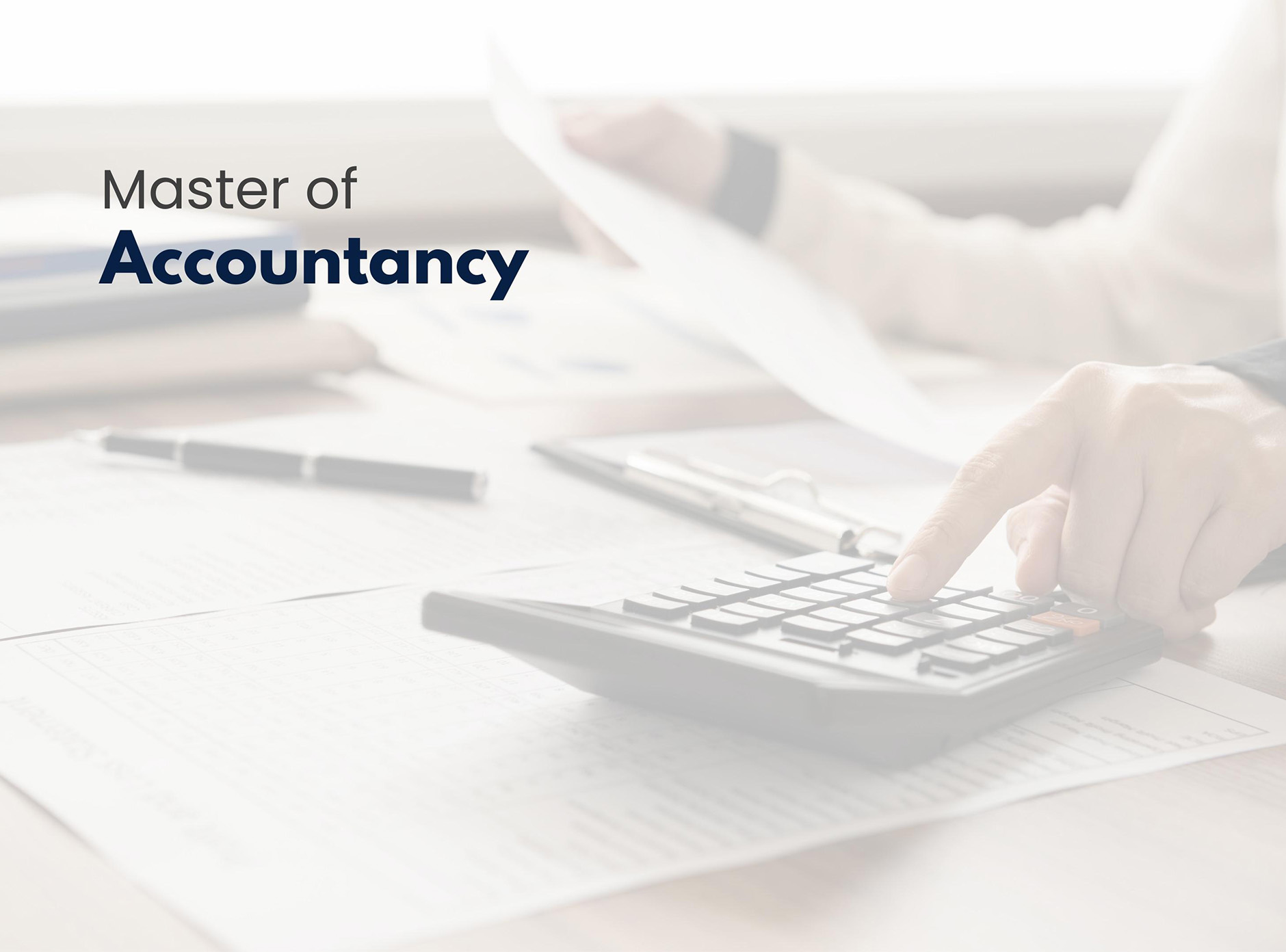 Master of Accountancy