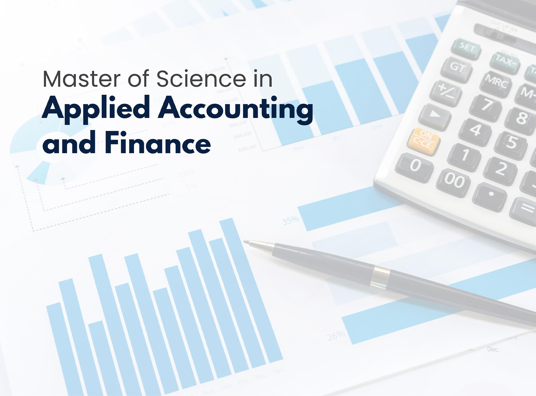 Master of Science in Applied Accounting and Finance