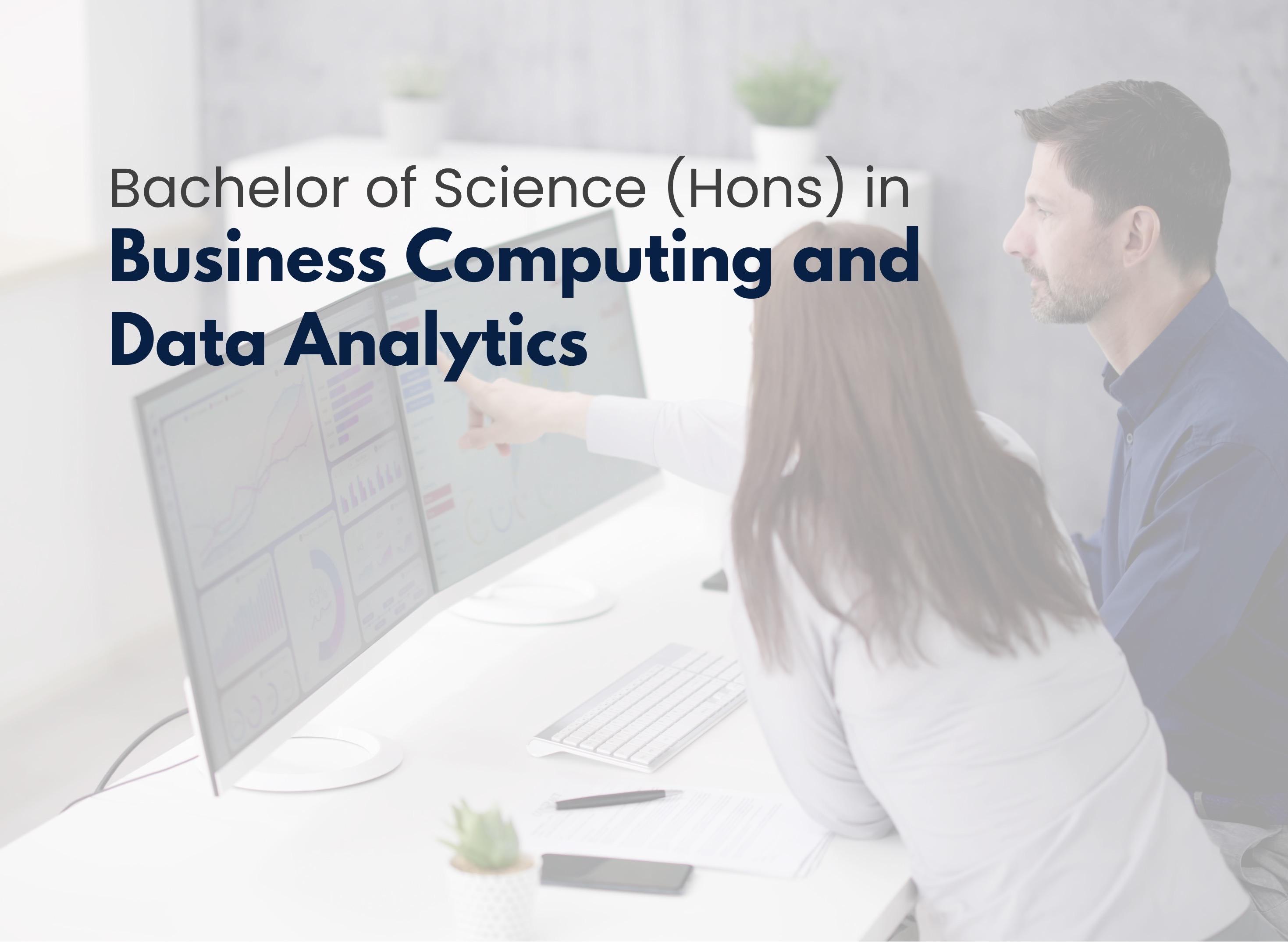 Bachelor of Science (Hons) in Business Computing and Data Analytics